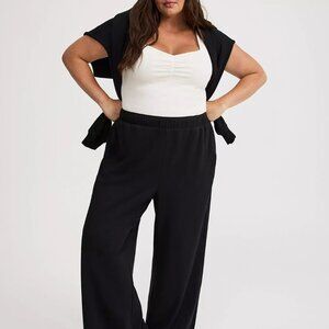 NWT Torrid Happy Camper Micro Fleece Full Length Active Leggings